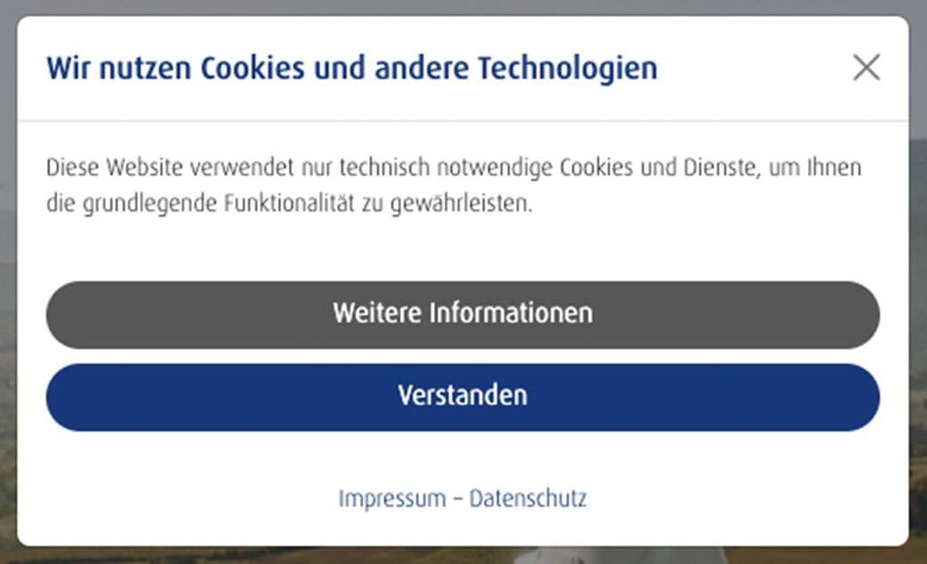 Bild vom Feld Cookies